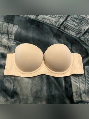 Strapless nude push up bra 36 c